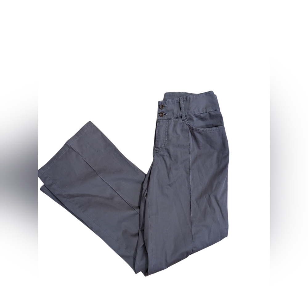 Classic Straight-Leg Brown Pants - Picture 3 of 4